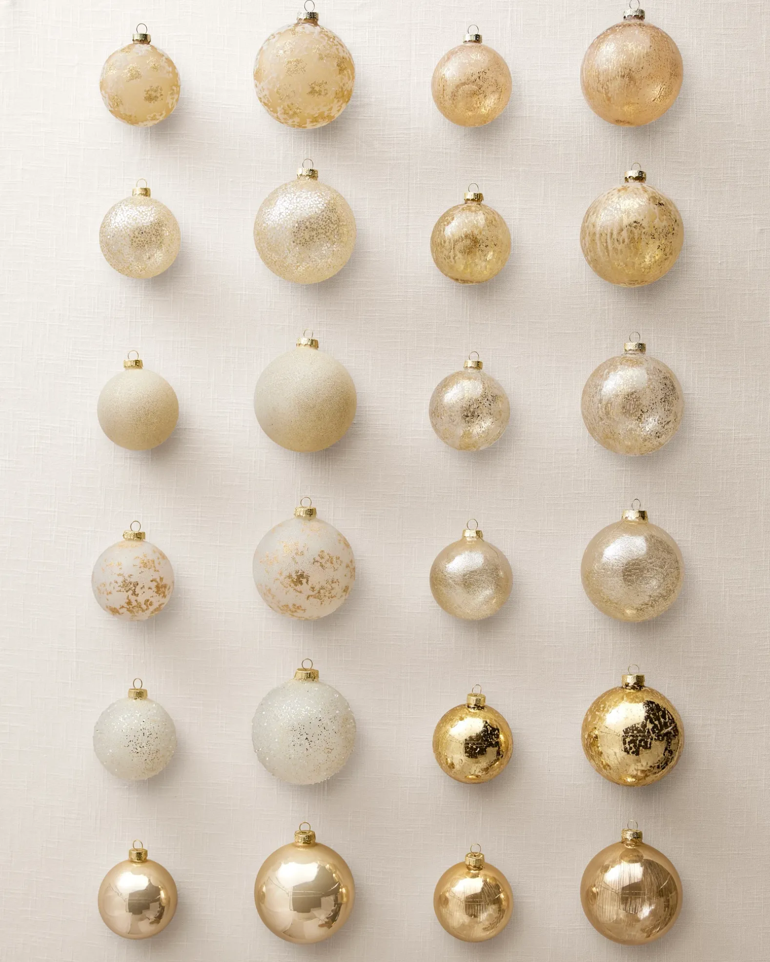 Golden Glow Ornament Collection