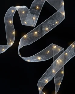 Lit Christmas Tree Ribbon Collection