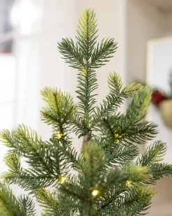 Lit Countryside Tabletop Tree Sets