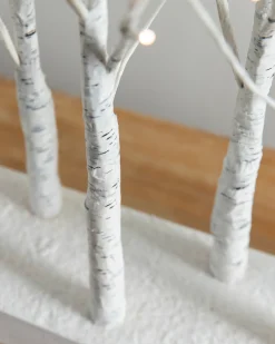 Lit Snowy Branch LED Tree Grove
