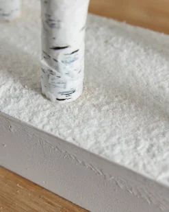 Lit Snowy Branch LED Tree Grove