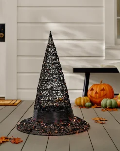 Lit Spellbound Wire Witch Hats