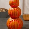 Lit Stackable Cut-Out Pumpkins