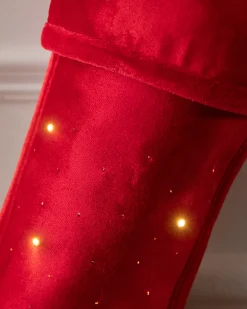 Lit Starlight Christmas Stockings