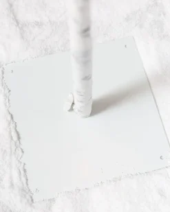 Lit Winter Birch LED Trees