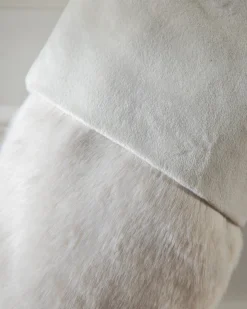 Lodge Faux Fur Christmas Stockings