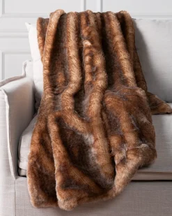 Lodge Faux Fur Throws