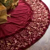 Luxe Embroidered Velvet Tree Skirts
