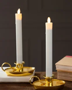 Miracle Flame LED Chamberstick Candles