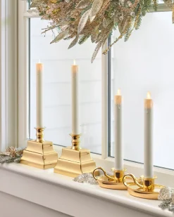 Miracle Flame LED Chamberstick Candles