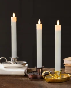 Miracle Flame LED Chamberstick Candles