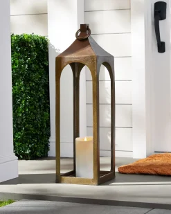 Miracle Flame LED Outdoor Pillar Candles