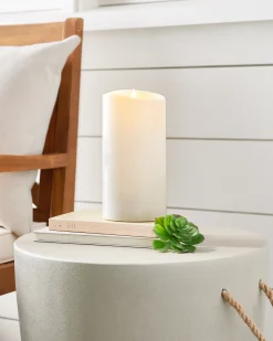 Miracle Flame LED Outdoor Pillar Candles