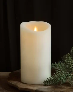 Miracle Flame LED Wax Pillar Candles