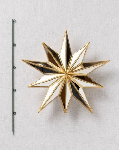 Mirror Double-Sided Christmas Tree Toppers