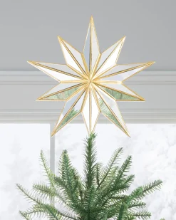 Mirror Double-Sided Christmas Tree Toppers