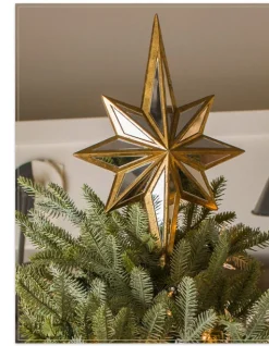 Mirrored Star Christmas Tree Topper