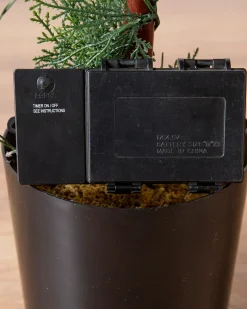 Outdoor Cypress Artificial Christmas Topiaries