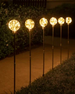 Outdoor Globe Pathway Light Sets