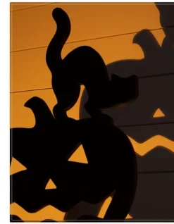Outdoor Illuminated Halloween Silhouettes