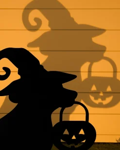 Outdoor Illuminated Halloween Silhouettes