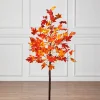 Outdoor LED Lit Autumn Maple Trees