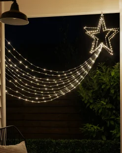 Outdoor LED Lit Stars