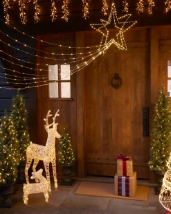 Outdoor LED Lit Stars