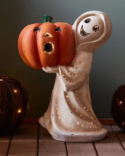 Outdoor Lit Friendly Ghost