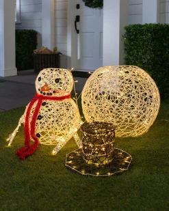 Outdoor Lit LED Wintry Wonder Friends
