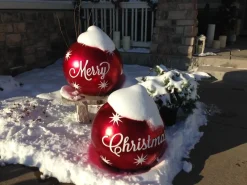 Outdoor Merry Christmas Ornaments