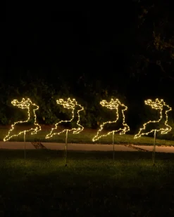 Outdoor North Pole Express Pathway Light Sets