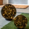 Outdoor Solar Globe Stake Lights