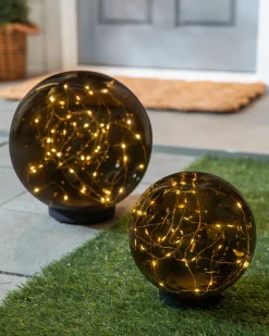 Outdoor Solar Globe Stake Lights