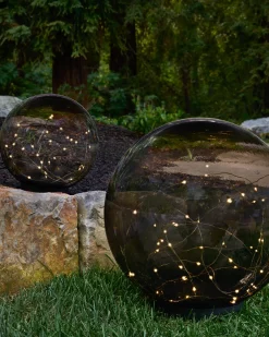 Outdoor Solar Globe Stake Lights