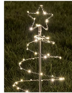 Outdoor Solar Tree Pathway Lights