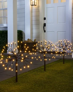 Outdoor Starburst Pathway Light Set