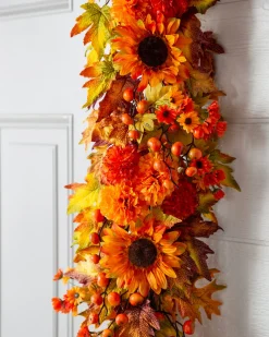 Outdoor Sunburst Mums Foliage