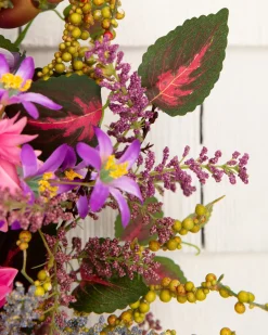 Outdoor Vibrant Summer Bloom Foliage