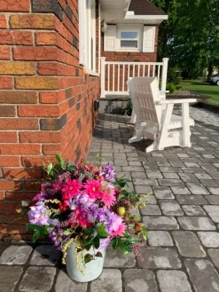 Outdoor Vibrant Summer Bloom Foliage