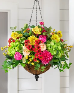 Outdoor Vivid Blooms Foliage