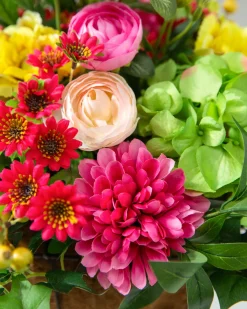 Outdoor Vivid Blooms Foliage