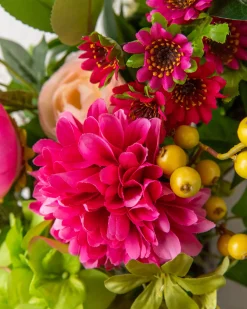 Outdoor Vivid Blooms Foliage