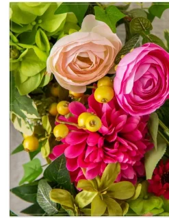 Outdoor Vivid Blooms Foliage