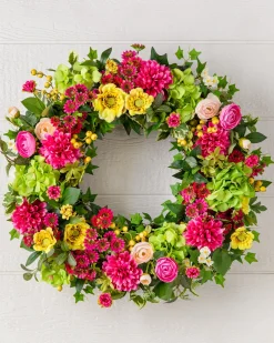 Outdoor Vivid Blooms Foliage