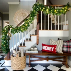Outdoor White Berry Cypress Foliage