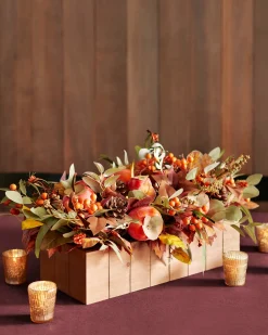 Persimmon & Pinecone Foliage