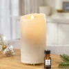 Pillar Candle Diffuser & Essential Oils