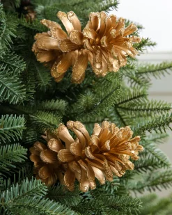 Pinecone Christmas Tree Picks