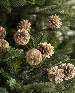 Pinecone Christmas Tree Picks